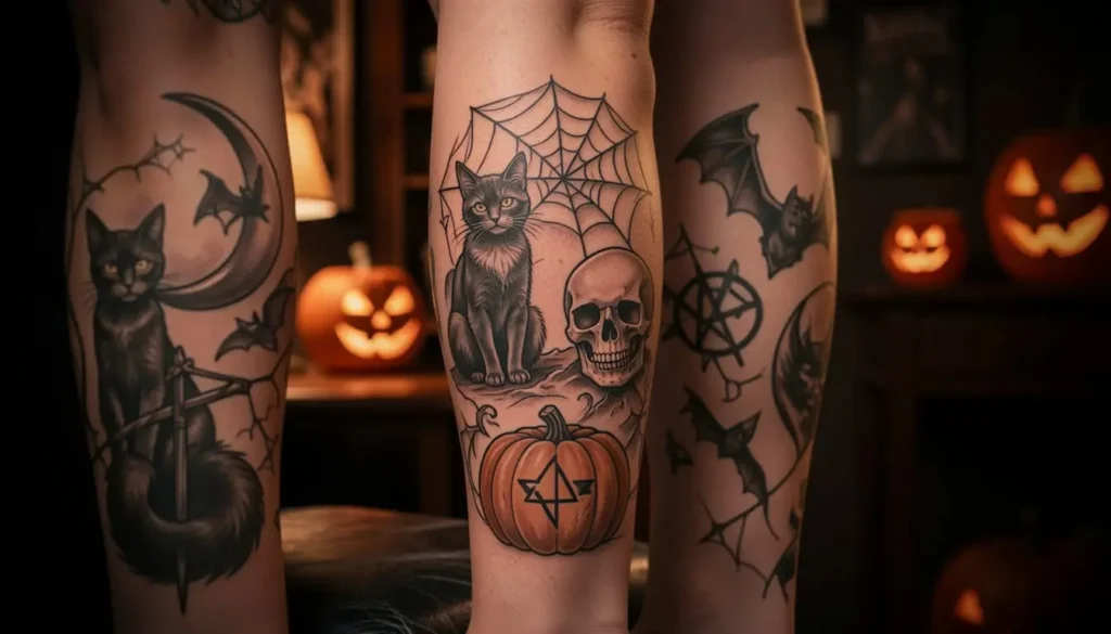 Image de l'article : Tatouage Halloween : oserez-vous ces motifs effrayants ?