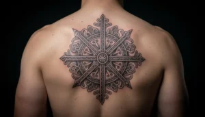 Image de l'article : Tatouage Vegvisir : le mystérieux symbole qui devait guider les voyageurs