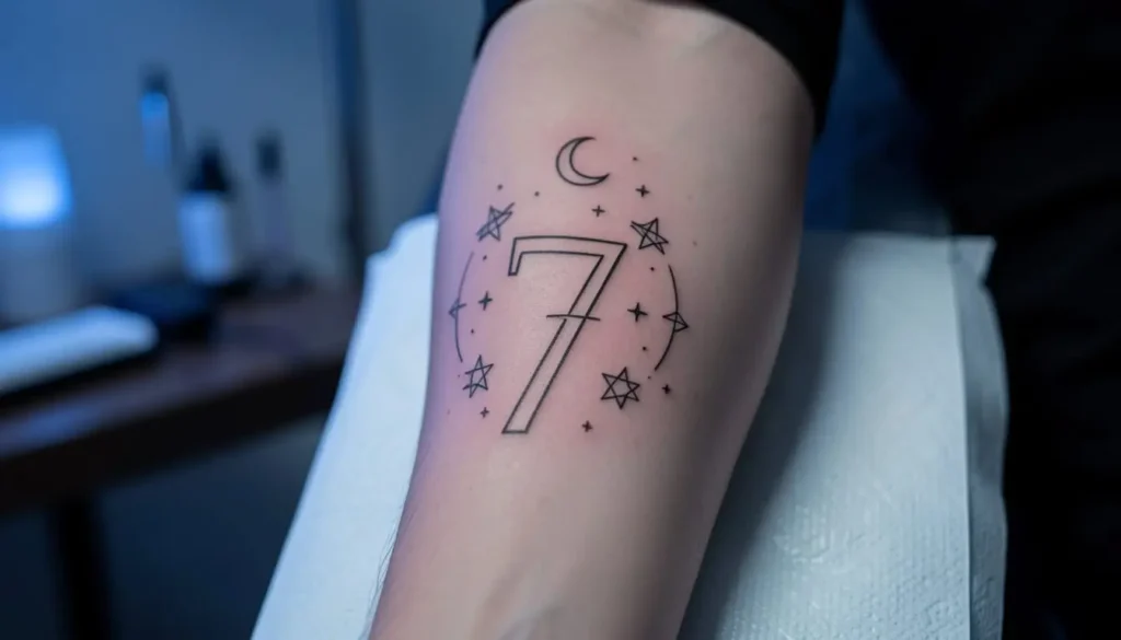 Image de l'article : Tatouage 7 : le nombre parfait sur votre peau?