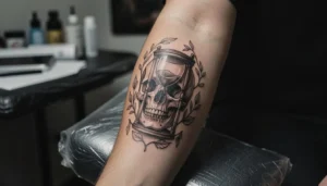 Image de l'article : Memento Mori tatoué : oserez-vous défier la mort ?