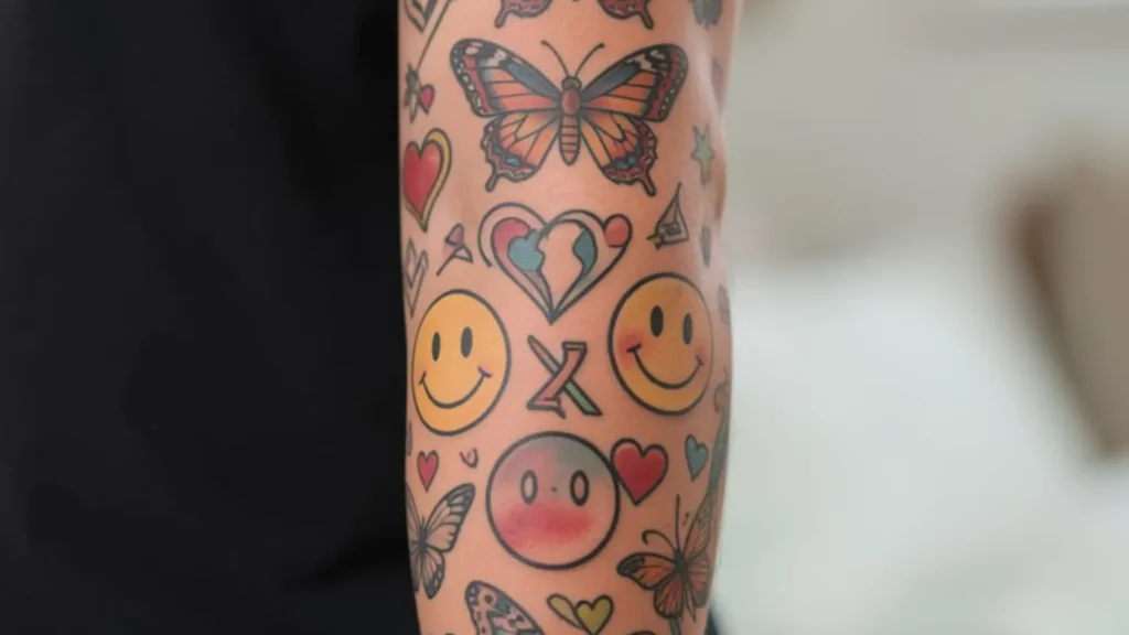 Image de l'article : Tatouages 90&rsquo;s : pourquoi cette tendance revient en force