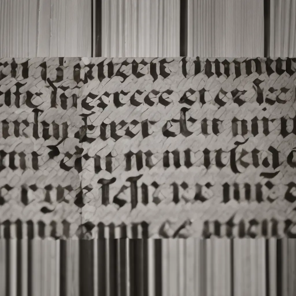 Vieux manuscrit ancien